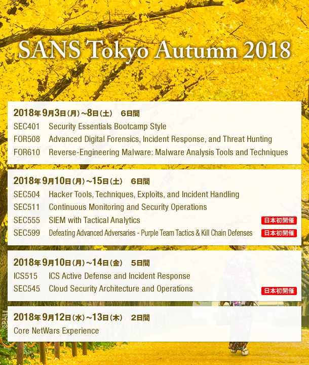 Cyber Defence Japan 2017
